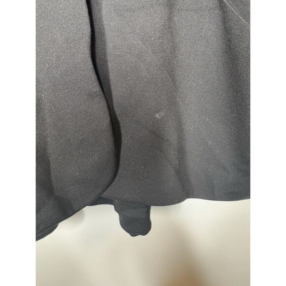 Chicos Ribbed Knit Single Button Blazer Jacket Black Size 3 (16) XL Jacket - Picture 3 of 12